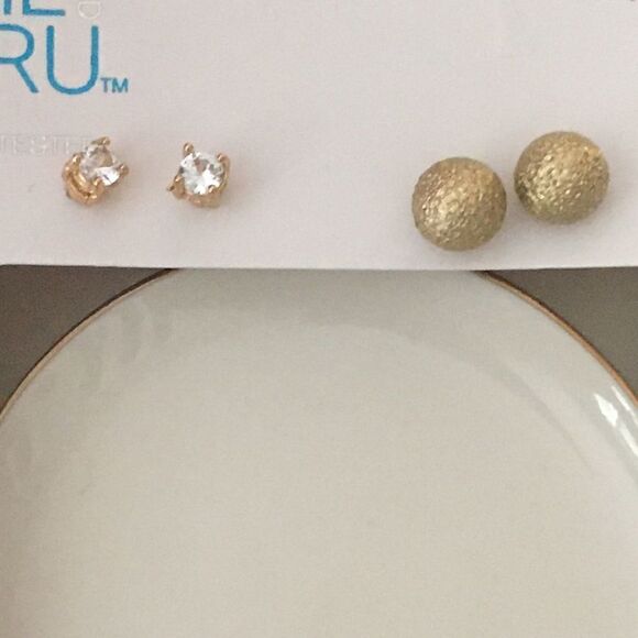 Time and Tru Trinket Bowl and Earrings Set - Picture 3 of 3